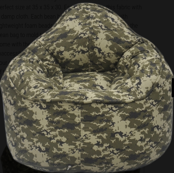 Modern Bean Bag Other - 🌲 Camo bean bag chair
